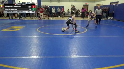 102 lbs Round Of 16 - Raymond Wesling, South Park vs Lincoln Wynn, Line Mountain