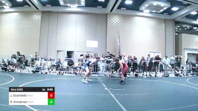 138 lbs Consi Of 32 #2 - Joseph Guardado, Rough House WC vs Ryder Kinneman, Thorobred WC