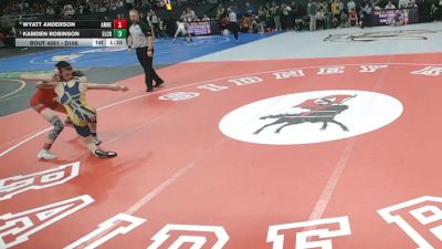 Semifinal - Kamden Robinson, Elm Creek vs Wyatt Anderson, Amherst