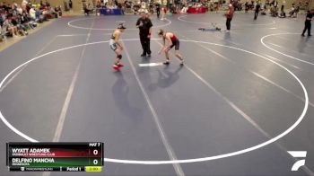 120 lbs Cons. Round 3 - Delfino Mancha, Minnesota vs Wyatt Adamek, Faribault Wrestling Club