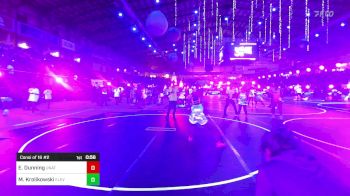 123 lbs Consi Of 16 #2 - Evelyn Dunning, Unattached vs Makayla Krolikowski, Elevate Wrestling Academy