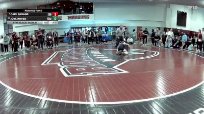 82 lbs 5th Place Match - Cael Savage, Grundy Wrestling Club vs Joel Hayes, Poquoson Athletic Association