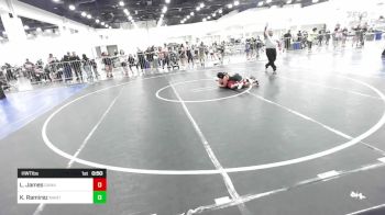 Rr Rnd 3 - Liam James, Ganado WC vs Kailani Ramirez, Mantanona TC