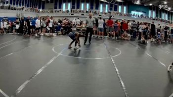 80 lbs Round 1 (6 Team) - Brayden Acquafredda, Cocoa Beach WC vs Lincoln Heywood, Slate WA