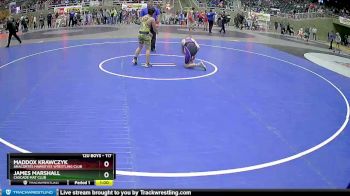 117 lbs Cons. Round 2 - James Marshall, Cascade Mat Club vs Maddox Krawczyk, Anacortes Hawkeyes Wrestling Club