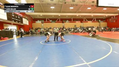 128 lbs Champ. Round 2 - Alan Mendieta, Vintage vs Luke Miller, San Marin