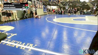 55 lbs Final - Waylon Macke, F-5 Grappling vs Richard Widman, Husky WC