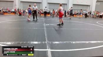 120/130 Round 3 - Camden Collins, U.S. 19 Wrestling Club vs Hazen Crank, R.A.W