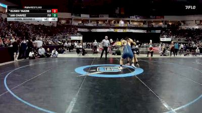 5A 285 lbs Cons. Round 3 - Ian Chavez, Piedra Vista vs Eliseo Yazzie, Volcano Vista