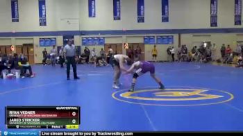 174 lbs Quarterfinal - Ryan Vedner, University Of Wisconsin-Whitewater vs Jared Stricker, University Of Wisconsin-Eau Claire