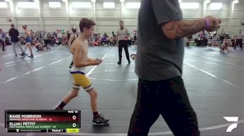 80 lbs Cons. Semi - Raige Morrison, Donahue Wrestling Academy vs Elijah Pettit, Contenders Wrestling Academy