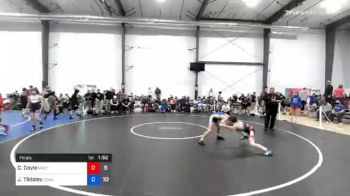 43 kg Final - Cadyn Coyle, MWC Wrestling Academy vs James Tildsley, Doughboy Red