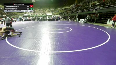 122 lbs Consi Of 8 #2 - Santana Ugues, Arvin vs Jayden Olivas, Clovis East