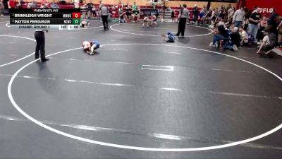 57 lbs Champ. Round 1 - Payton Ferguson, North Country Wrestling Club vs Brinnleigh Wright, Mountain Man Wrestling Club