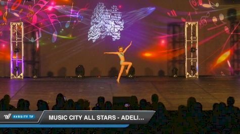 Music City All Stars - Adeline Thomas [2019 Mini Best Dancer Jazz Day 1] 2019 One Up National Championship