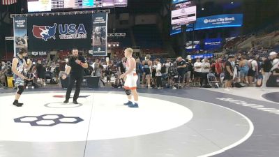 215 lbs Cons. Quarters - Cash Frey, Iowa vs Brennan Breisinger, Pennsylvania