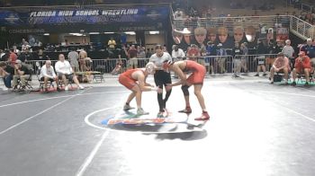 190 2A Cons. Round 3 - Landon Dickerson, New Smyrna Beach Sr H S vs Parker Miller, Edgewater