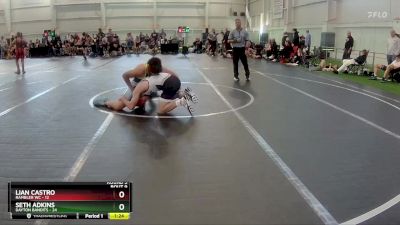 144 lbs Round 3 (6 Team) - Lian Castro, Rambler WC vs Seth Adkins, Dayton Bandits