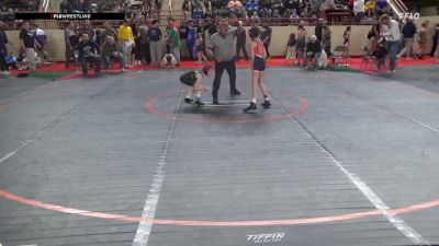 63_G lbs Quarterfinal - Parker Hoover, Canton vs Kendyl Gehr, Fleetwood
