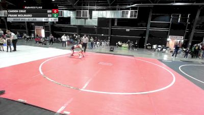 57 lbs Rr Rnd 2 - Caiden Cruz, Grindhouse WC vs Frank Molinaro, Rising Sun WC