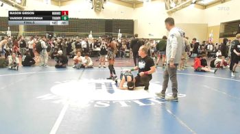 81 lbs Final - Mason Gibson, Warhawks Wrestling Inc. - MSE vs Vander Zimmerman, Triumph Blue - MSE