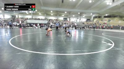 100 lbs Champ. Round 1 - Paris Turner, Rabbit Wrestling Club vs Journey Hand, GOVS Elite