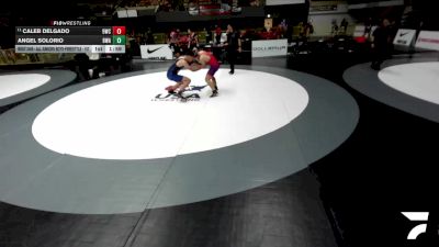 Cons. Round 2 - Nathan Jones, Bellarmine College Prep High School Wrestling vs Jack Hamilton, Scripps Ranch High School Wrestling