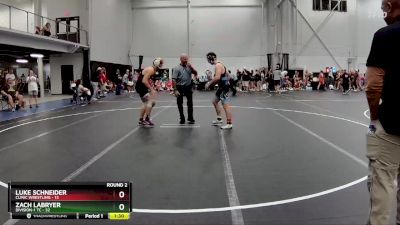 175 lbs Round 2 (8 Team) - Zach LaBryer, Division-1 TC vs Luke Schneider, Clinic Wrestling