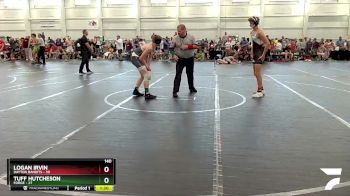 140 lbs Round 3 (6 Team) - Logan Irvin, Dayton Bandits vs Tuff Hutcheson, Forge