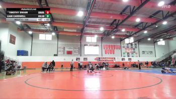 120 lbs Quarterfinal - Timothy Swaim, Edwardsville (H.S.) vs Liam Cardwell, O`Fallon (H.S.)