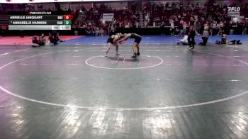 140 lbs Champ. Round 2 - Annabelle Harmon, Caldwell vs Abrielle Janquart, Bishop Kelly