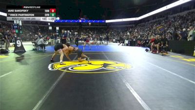 144 lbs Round Of 32 - Jake Sakofsky, Torrey Pines (SD) vs Vince Partington, Cypress (SS)