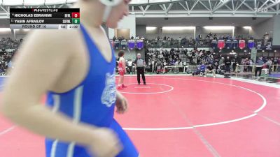 285 lbs Round Of 16 - Nicholas Ebrahimi, Berlin vs Yasin Afrailov, Suffield/Windsor Locks