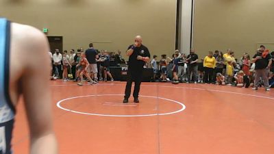 86 lbs Cons. Semis - Richard Hoover, South Hills Wrestling Academy vs Devin Eggleston