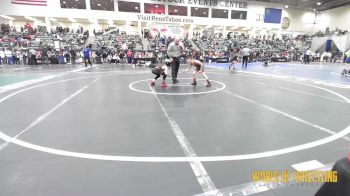 61 lbs Quarterfinal - Jacobey Lamothe, Team Aggression vs Koa Cu, Savage House Wrestling Club