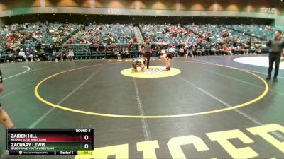 98-105 lbs Round 5 - Zaiden Hill, Nevada Elite Wrestling vs Zachary Lewis, Greenwave Youth Wrestling