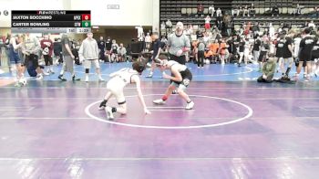 89 lbs Rr Rnd 1 - Jaxton Bocchino, Apex - MSE vs Carter Bowling, CTWHALE Humpback - MSE