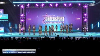 Power Athletics - Maryland - Blackout [2026 L6 Limited - Small Day 2] 2026 CHEERSPORT National All Star Cheerleading Championship