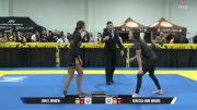 Rebecca Anne Niburg vs Erin S. Brinew 2026 Pan IBJJF Jiu-Jitsu No-Gi Championship