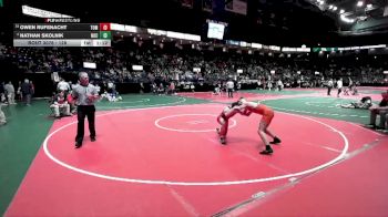 128 lbs Champ. Round 2 - Owen Rufenacht, TOM2 vs Nathan Skolnik, NOCA