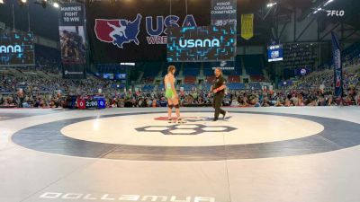 135 lbs Champ. Rd Of 64 - Brynlee Lutz, AK vs Layla McGarvin, VT