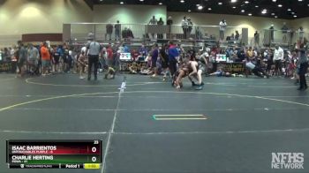 170 lbs Semis & 1st Wrestleback (8 Team) - Isaac Barrientos, Untouchables Purple vs Charlie Herting, POWA
