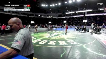 138 lbs Champ. Round 3 - Bryce Tillman, Peninsula vs Brock Armstrong, Goldendale