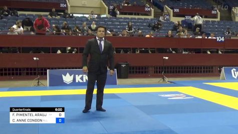 FERNANDA PIMENTEL ARAUJO vs CASEY ANNE CONDON 2024 Pan IBJJF Jiu-Jitsu No-Gi Championship