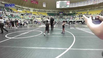 70 lbs Rr Rnd 1 - Amaya Mitchell, Beebe Badgers Wrestling Club vs Adiline Shepperd, Team Conquer Wrestling