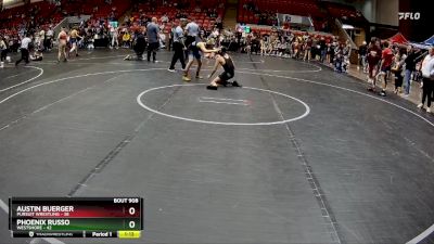 88-92 lbs Round 1 - Austin Buerger, Pursuit Wrestling vs Phoenix Russo, Westshore