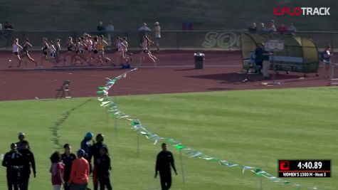 Women's 1500m, Heat 4