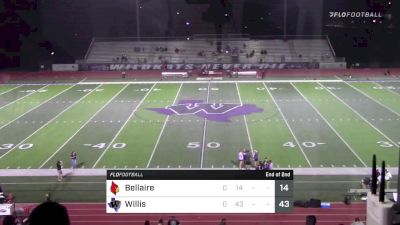 Replay: Bellaire vs Willis | Sep 10 @ 7 PM
