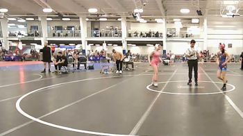 105 lbs 3rd Place - Emry Nesbitt, Maine Hammahs vs Elli Lim, Red Roots WC