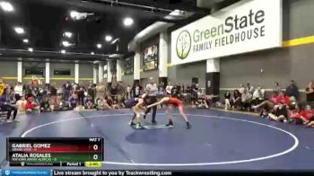 100 lbs Round 4 (6 Team) - Atalia Rosales, NW Iowa Angry Alpacas vs Gabriel Gomez, Grand View